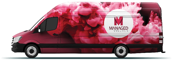 Mnaged Visuals - Fleet vehicle wrap Project Managers
